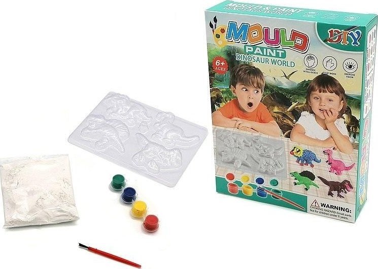 Zestaw do malowania odlewów - dinozaury