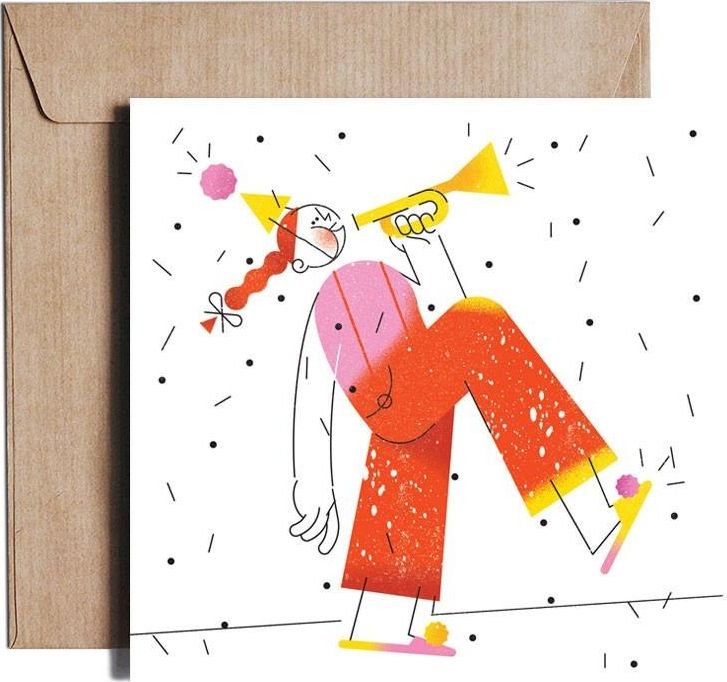 Pieskot Karnet kw Happy Ginger Girl JST08