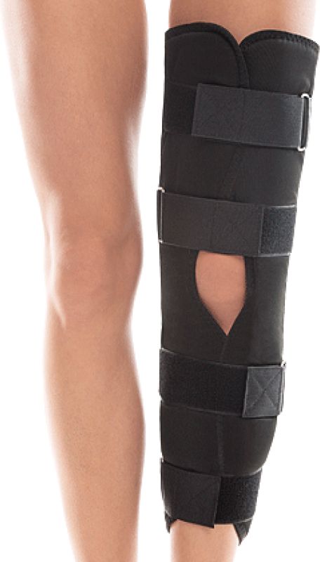 TOROS-GROUP Stabilizator stawu kolanowego TUTOR uniwersalny czarny 50 cm