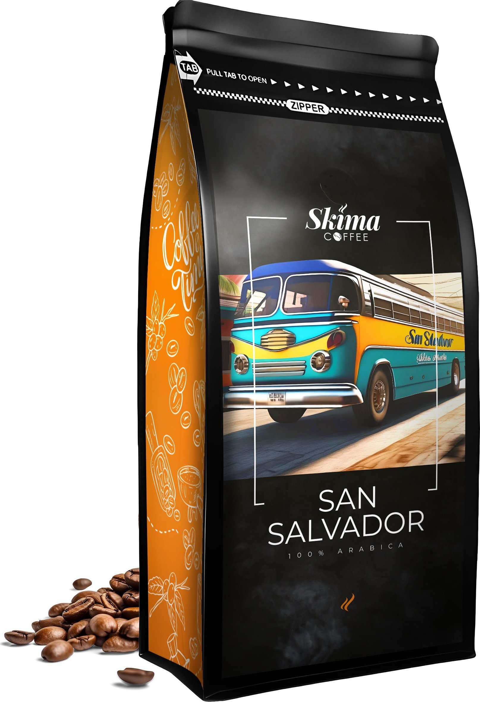 Kawa ziarnista SkimaCoffee San Salvador 1 kg