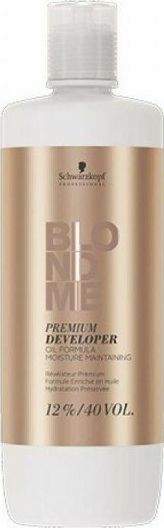 Schwarzkopf SCHWARZKOPF BLONDME - Premium Developer OXYDANT Woda Utleniona 12% - 40 VOL 1000 ml ( NOWA SZATA )