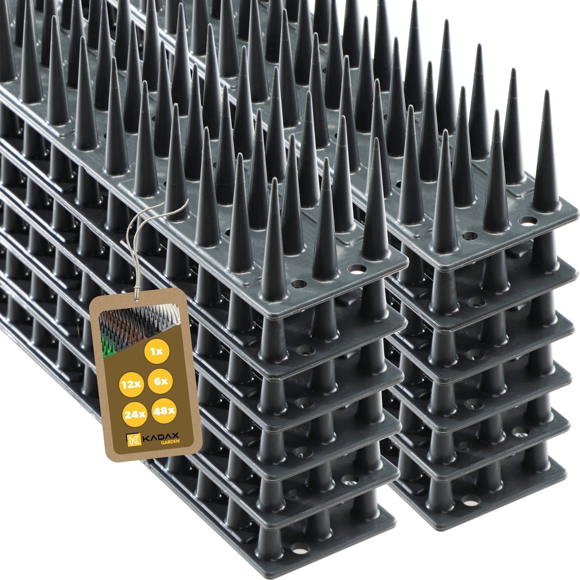 Kadax Plastikowe Kolce Na Ptaki Gołębie 12szt 6,12M