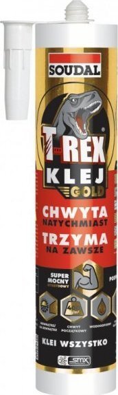 Soudal KLEJ MONTAŻOWY HYBRYDOWY 290ML T-REX GOLD