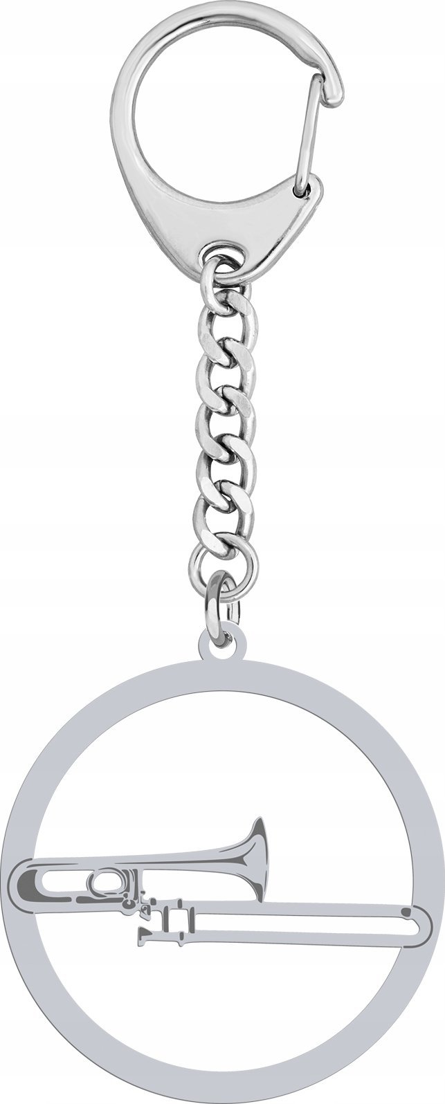 Radziszewska Jewellery Brelok do kluczy Puzon SREBRO 925 Prezent GRAWER ŻYCZENIA GRATIS