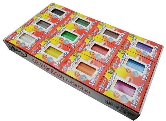 SCHEMAT Plastelina 15 lasek 250g (12szt)