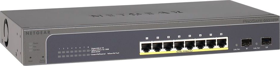 Switch NETGEAR GS510TPP-100EUS