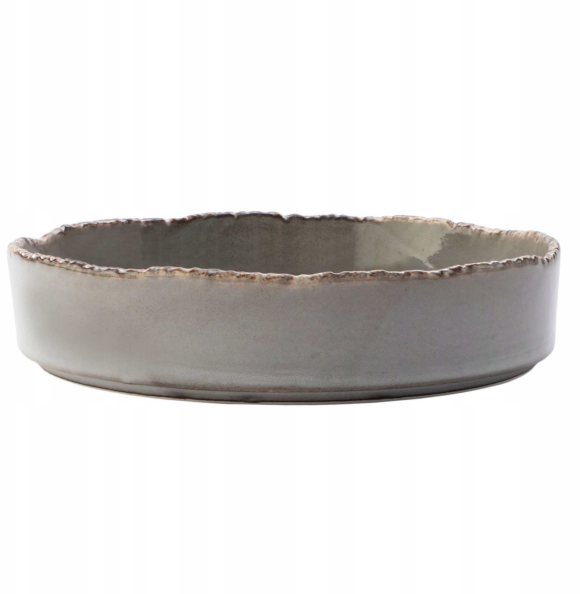 SAMTO Talerz okrągły płaski 20,5 cm szary