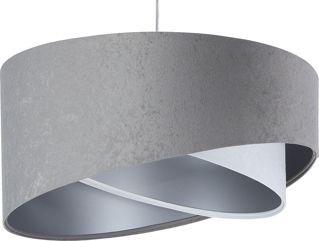 Lampa wisząca Lumes Szara asymetryczna lampa wisząca - EX979-Rosil