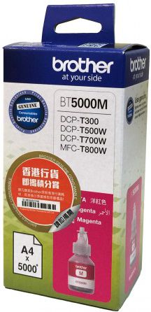 Tusz Brother tusz oryginalny BT5000M (magenta)