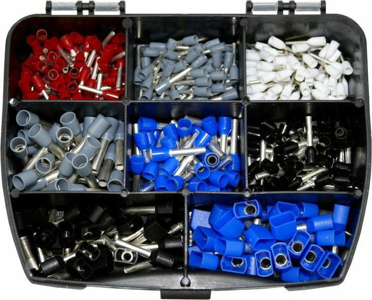 Beta Tools BM ZESTAW KOŃCÓWEK TULEJKOWYCH 370szt. IZOLOWANYCH