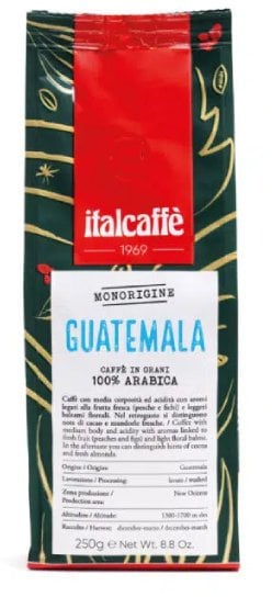 Kawa ziarnista Italcaffe Monorigine Guatemala 250 g