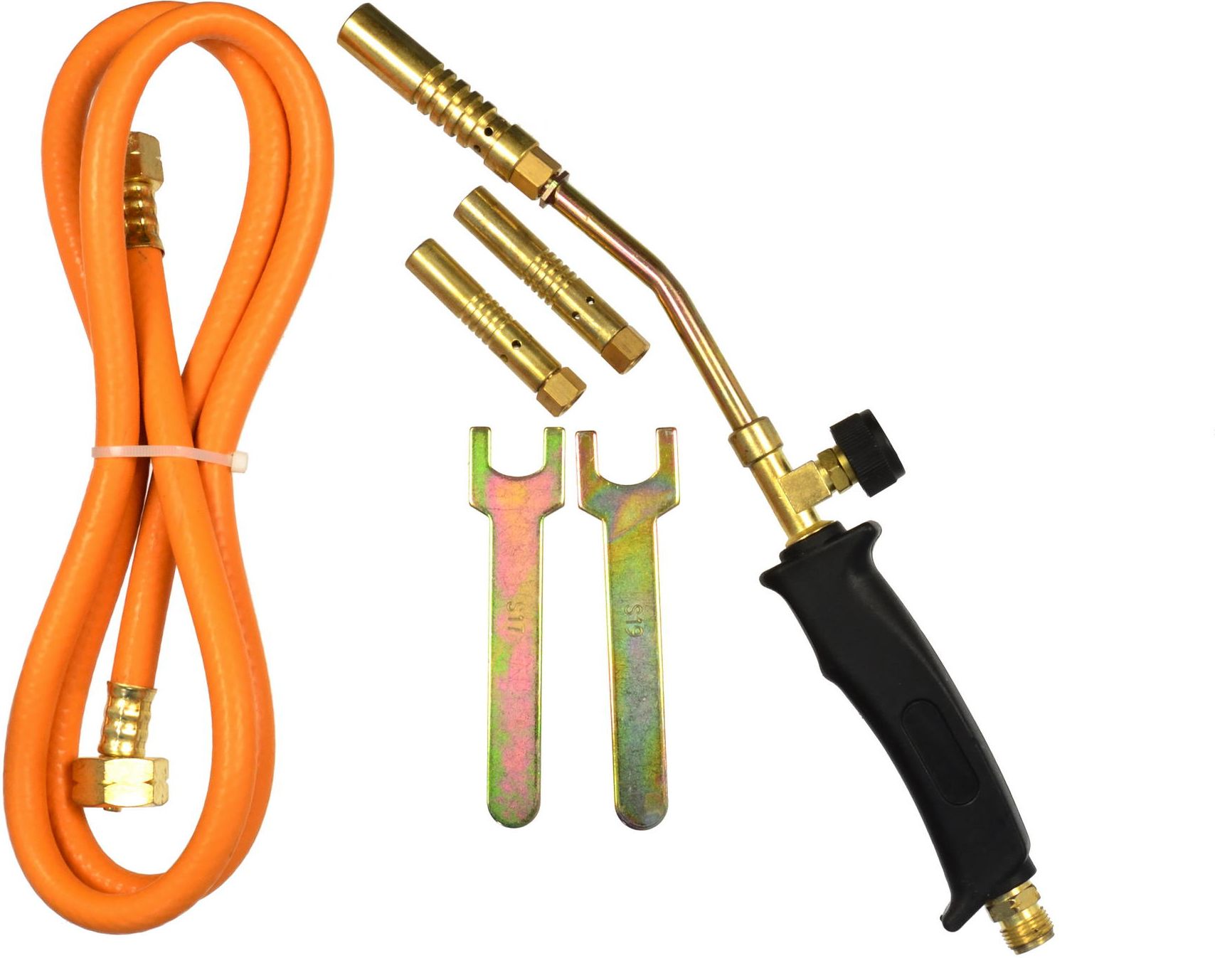 Geko palnik gazowy do lutowania z 3 końcówkami 13/15/17mm (G20002)