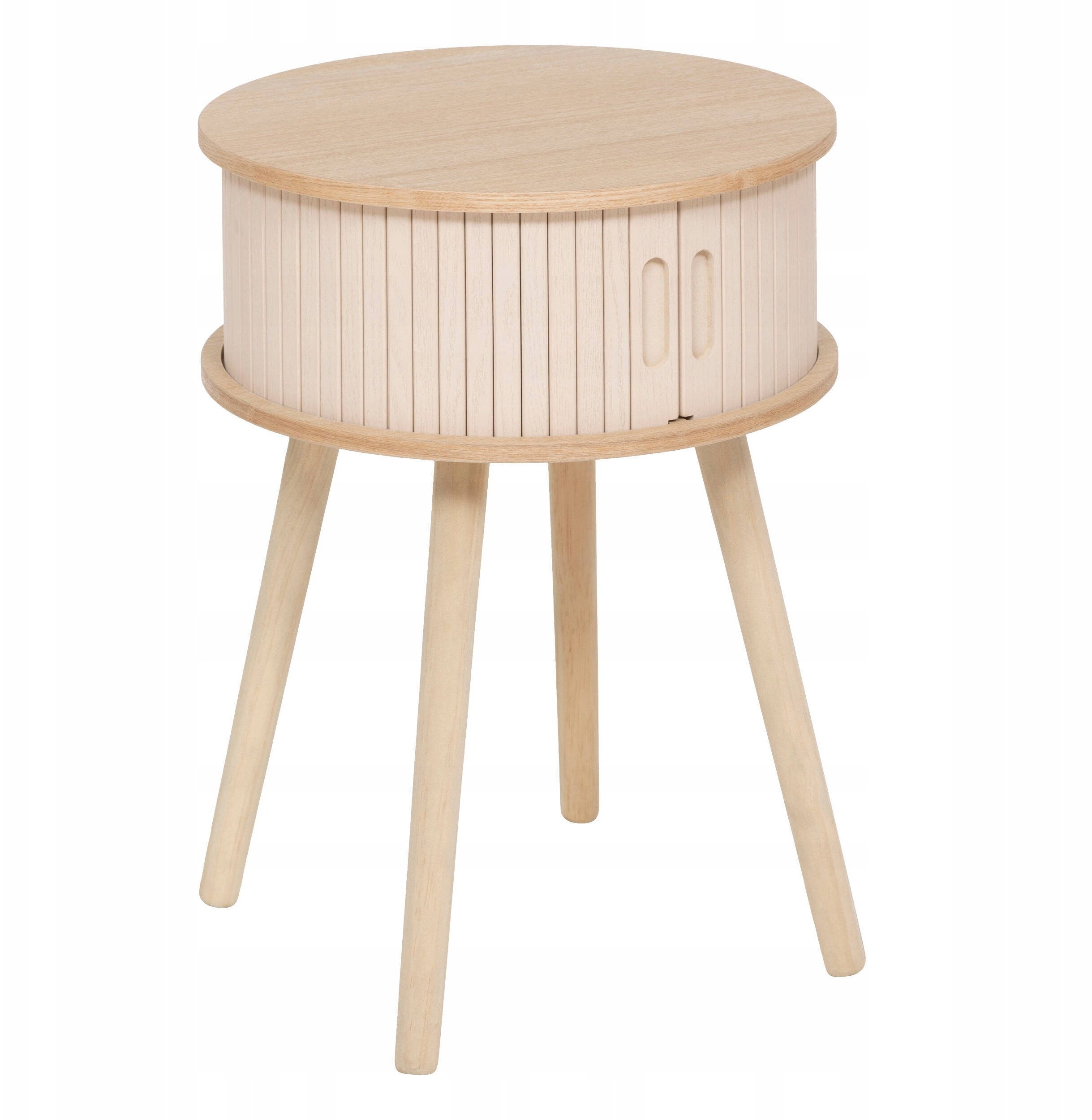 Szafka nocna NYSOS z 2 drzwiczkami, Ø 40 cm