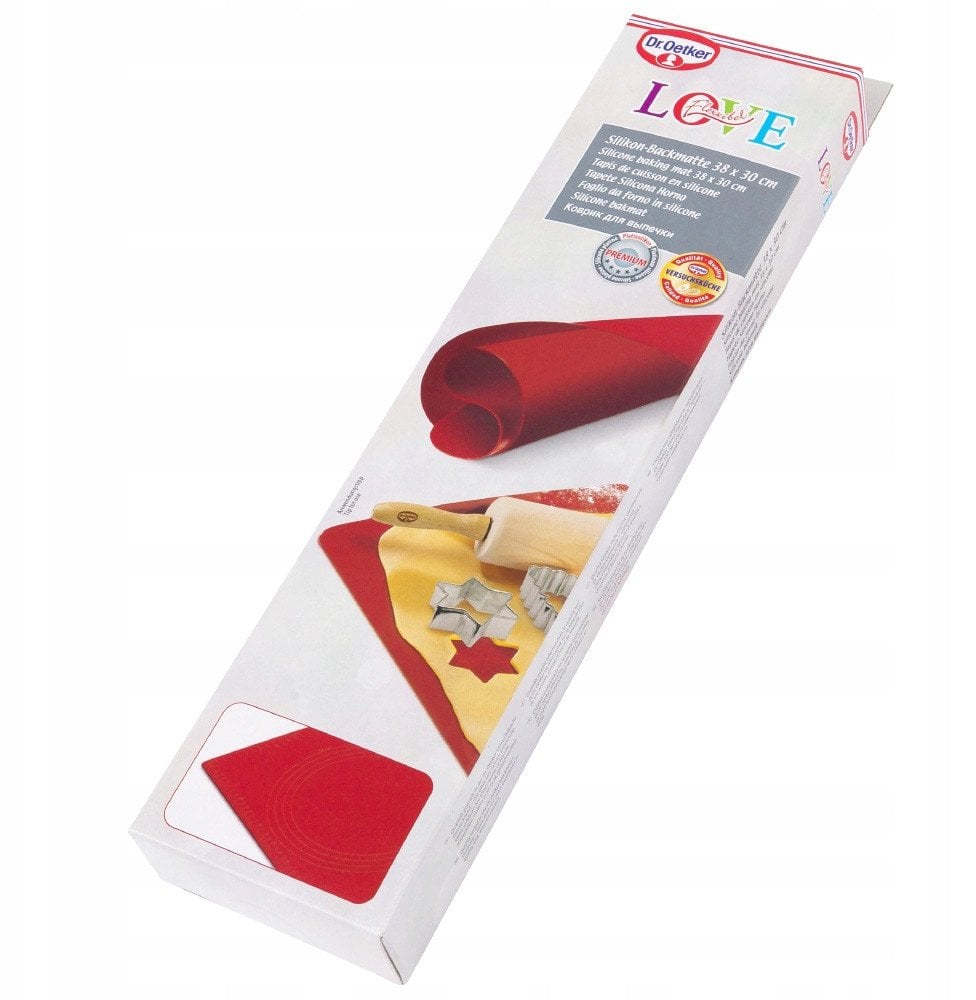 Dr. Oetker silikoninis kepimo kilimėlis 38x30 cm