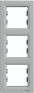 Schneider Electric Ramka 3-krotna pionowa aluminium (EPH5810361)