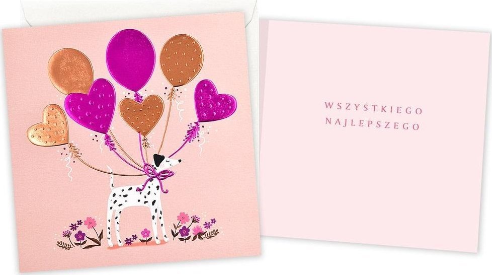 Karnet Wszystkiego najlepszego (pies)