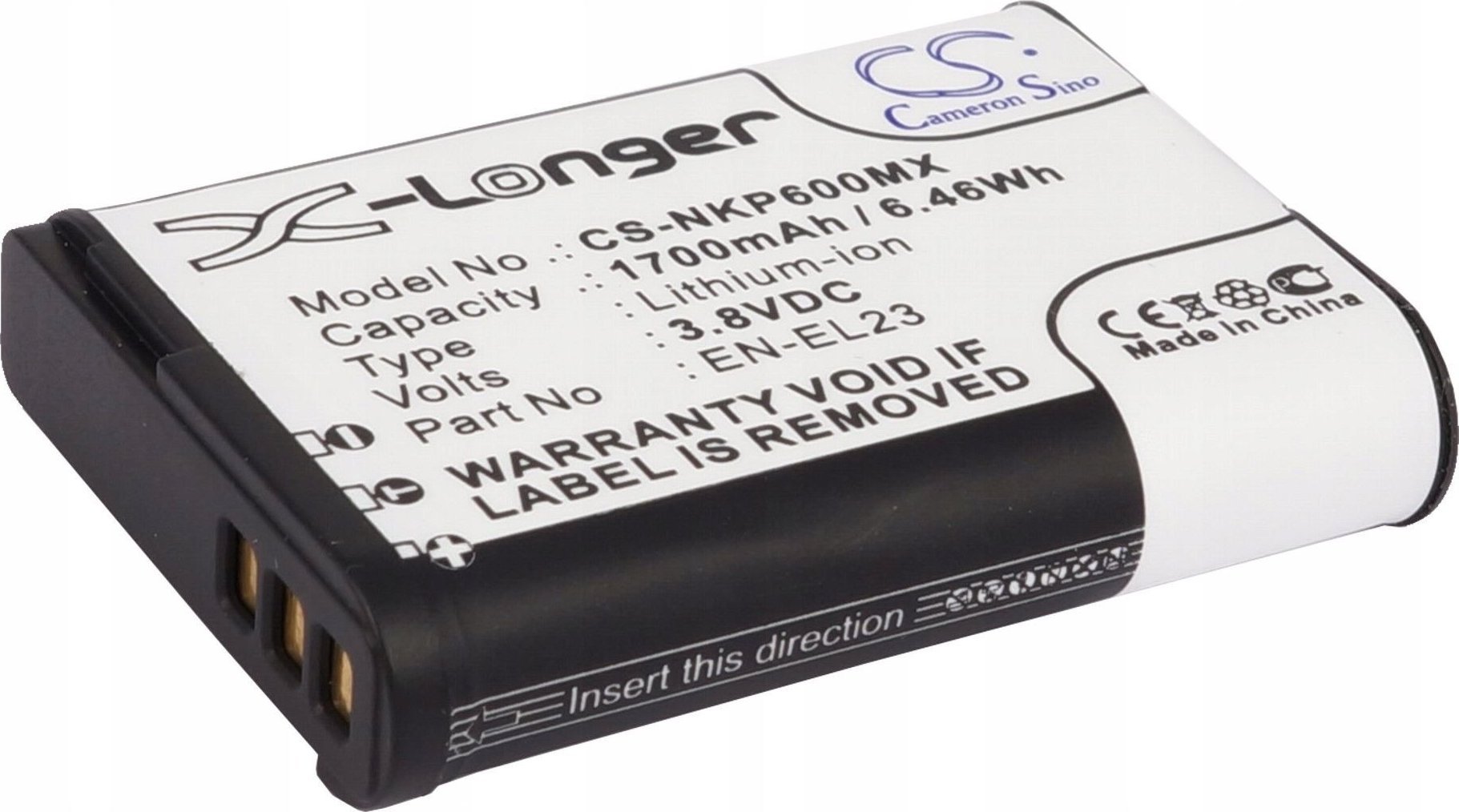 Akumulator Cameron Sino Akumulator Bateria Typu Enel23 / En-el23 Do Nikon