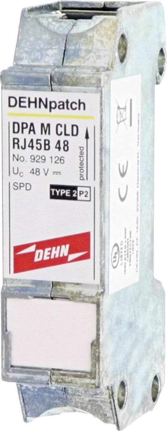 Ogranicznik przepięć Typ T2 DEHNpatch, z 2 gniazdami RJ45 929126
