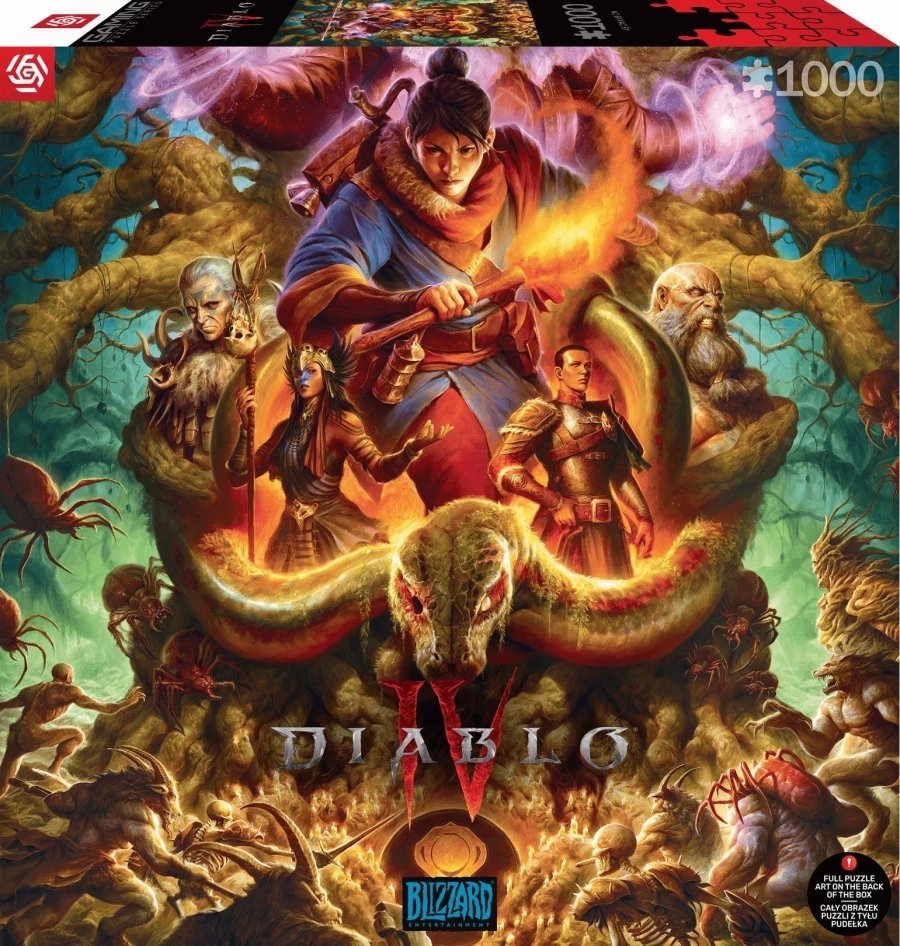 Good Loot Puzzle Gaming Diablo IV - Horadrim 1000 elementów