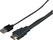 Kabel USB VivoLink USB-A - HDMI 5 m Czarny (PROHDMIUSB5)