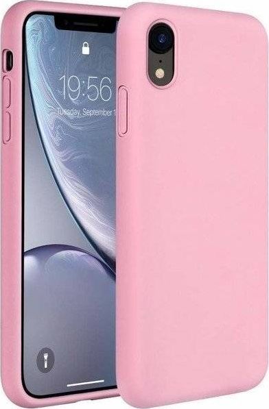 ETUI SILICONE CASE IPHONE XS MAX RÓZOWY standard