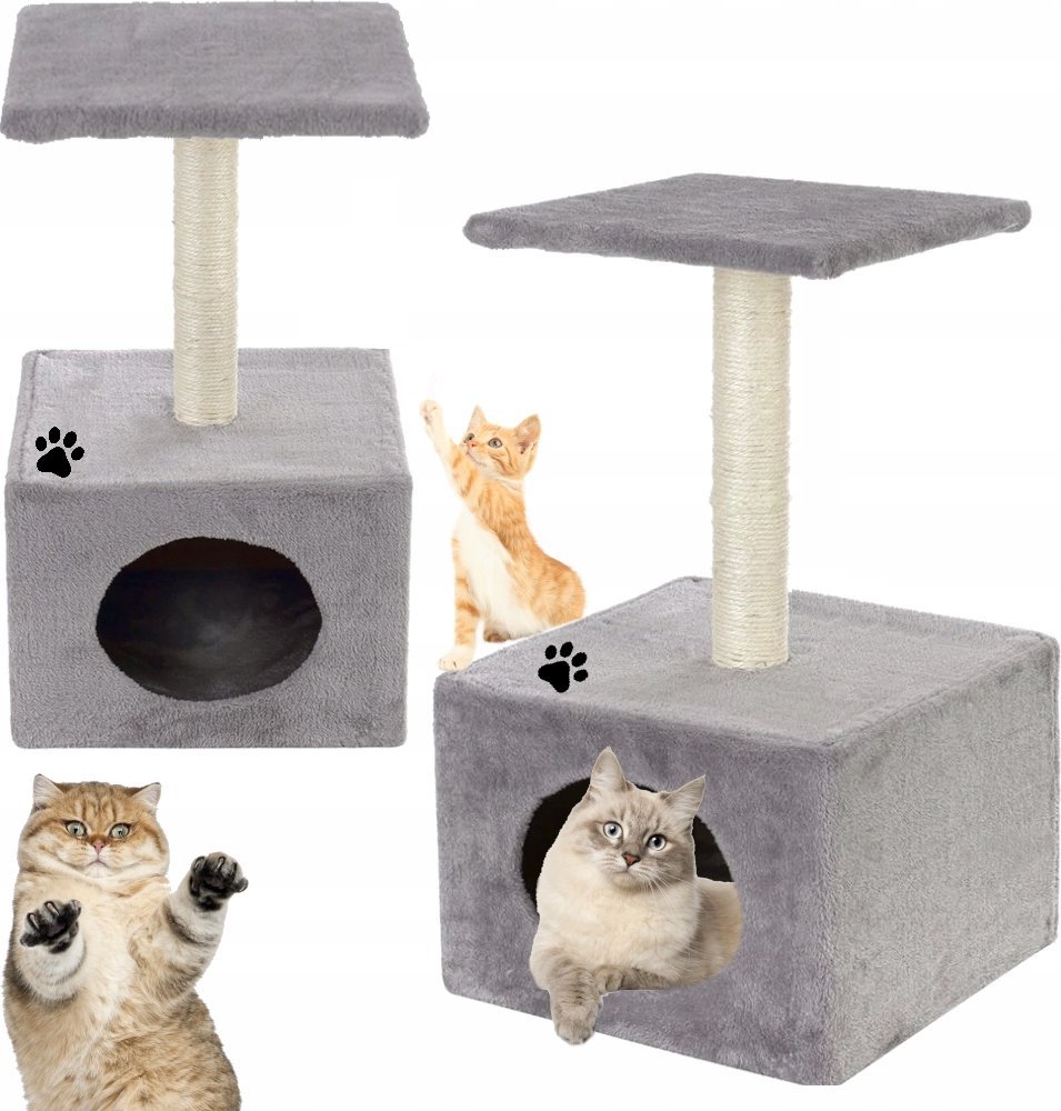 DRAPAK DLA KOTA WIEŻA LEGOWISKO DOMEK SŁUPEK