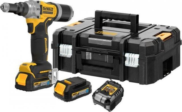 Dewalt NITOWNICA AKUMULATOROWA 20KN 30MM XR 18V 2*1.7AH (1 SZT)