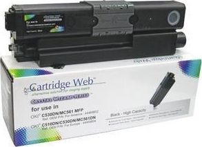 Toner Cartridge Web Black Zamiennik 44973508 (CW-O511BN)