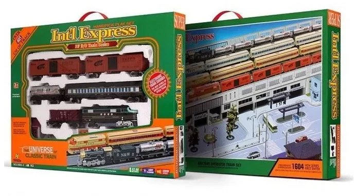 Kolejka na baterie światło i dźwięk 73340 FenFa