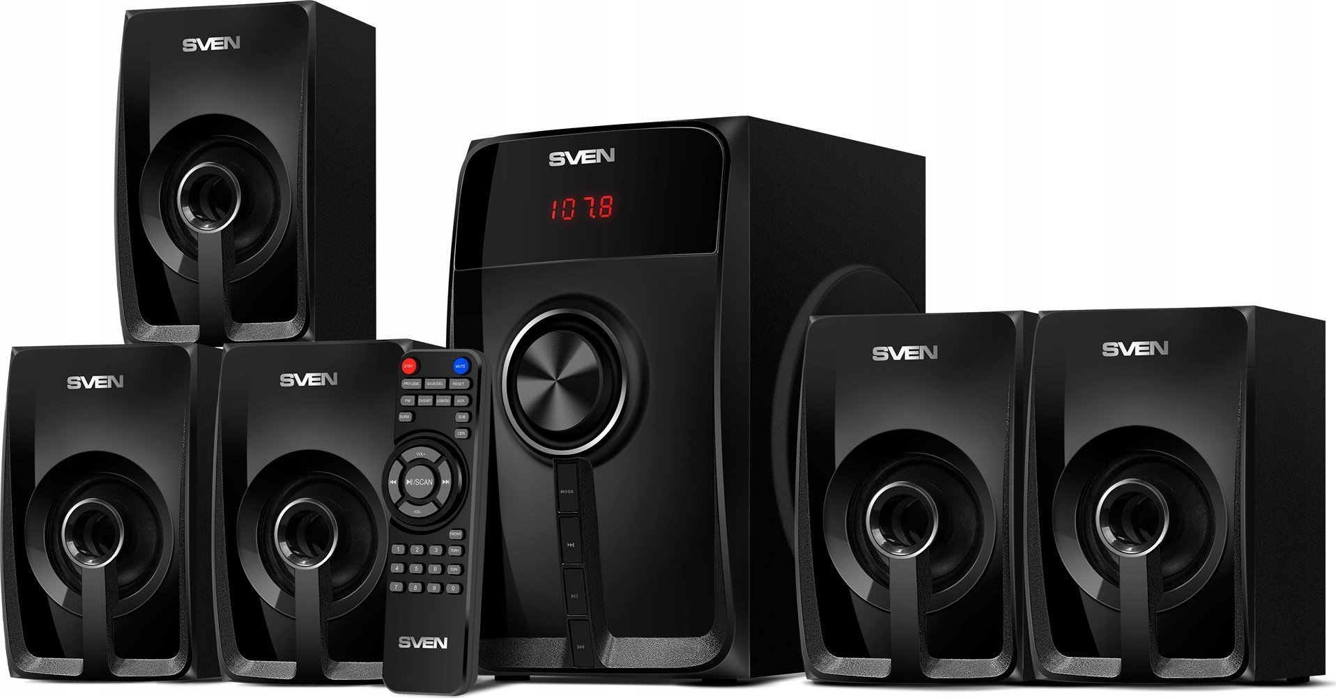 SVEN HT-202 wielofunkcyjny system głośników z bluetooth