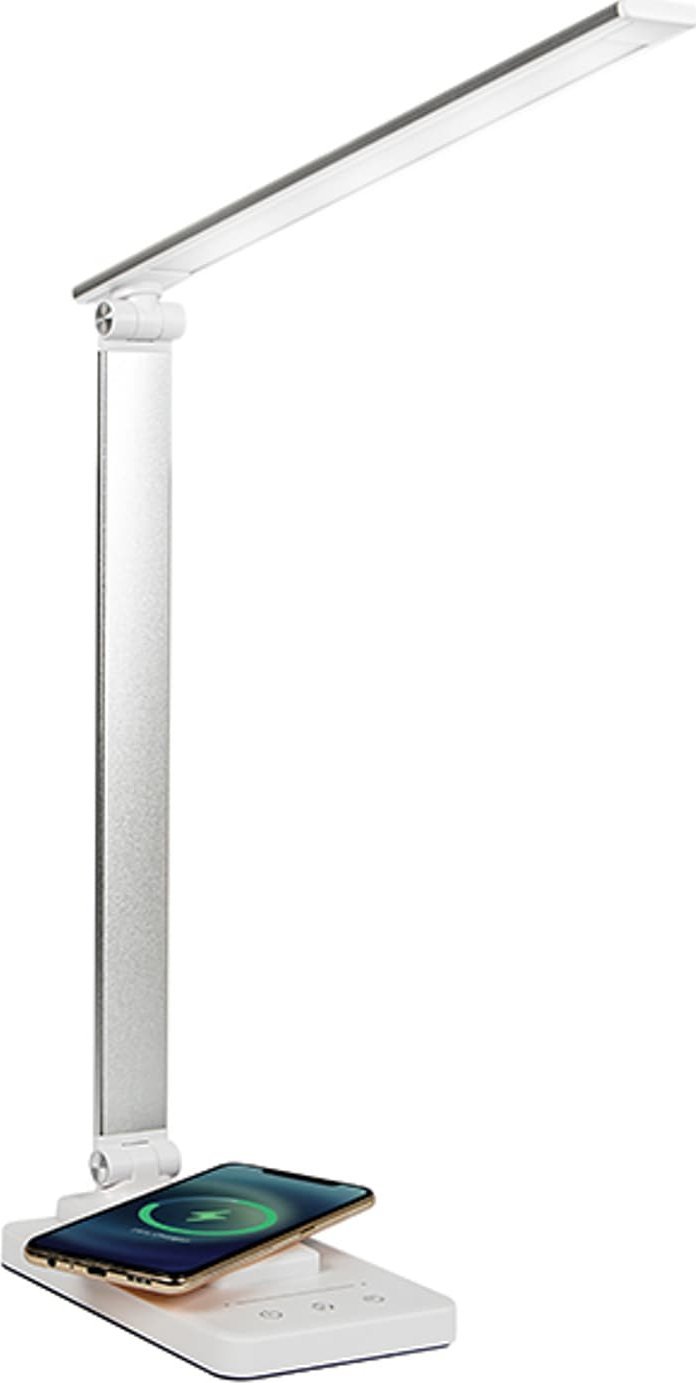 Lampka biurkowa Blow 44-161# Lampka biurkowa led indukcja qc lb-17