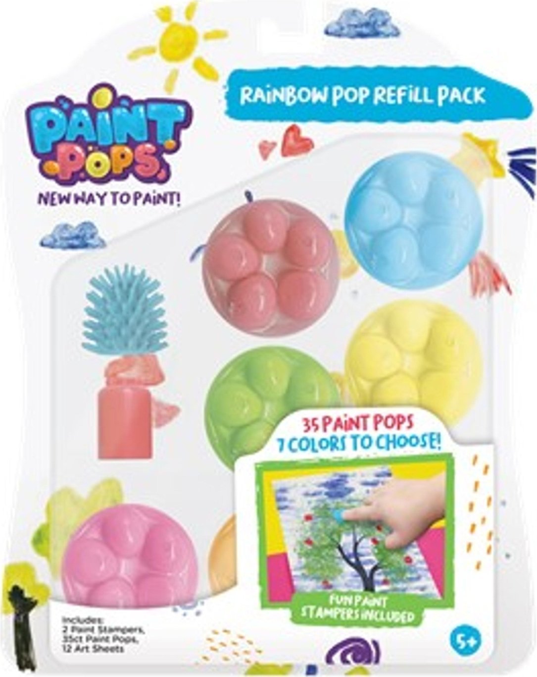 Funko Pop Paint Pops Rainbow Pop Refill Kit
