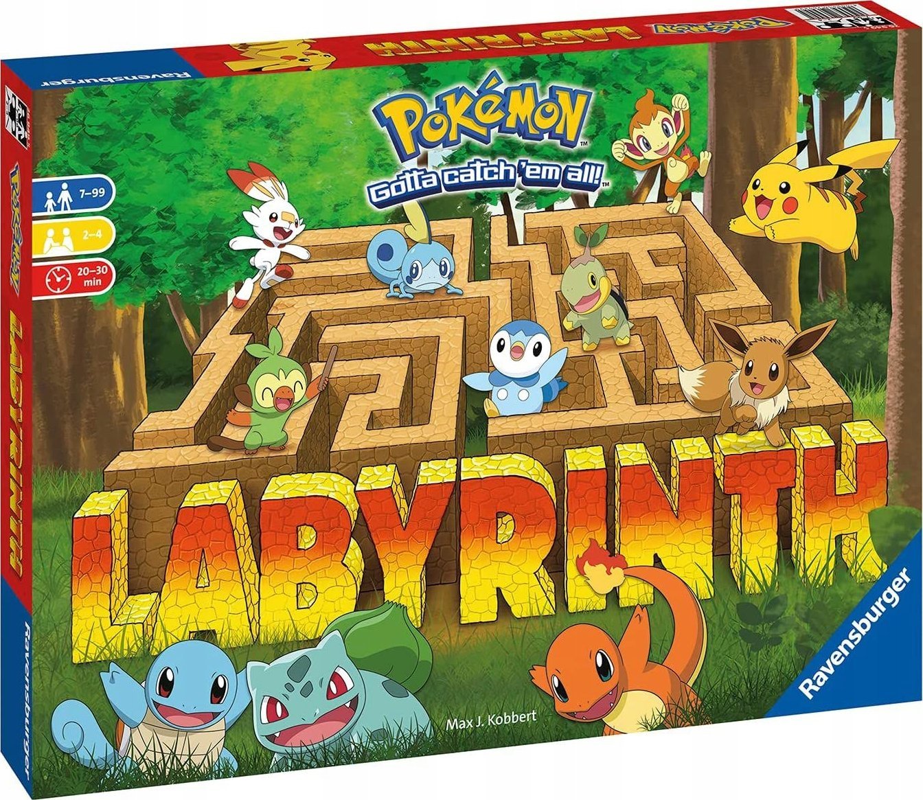 Ravensburger Gra planszowa Pokemon Labyrinth