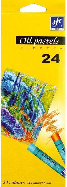 Titanum TITANUM Pastele Olejne 24 Kolorów - 117243