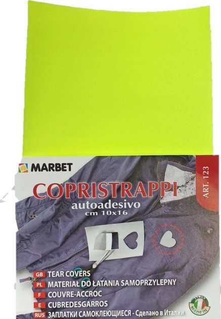 Marbet Łata Nylonowa wodoodporna samoprzylepna do kurtek 123 marbet 81