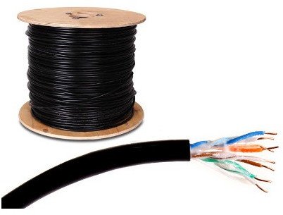 Kabel Skrętka Getfort Premium Cat.5E U/Utp Uv Żelowany 500M