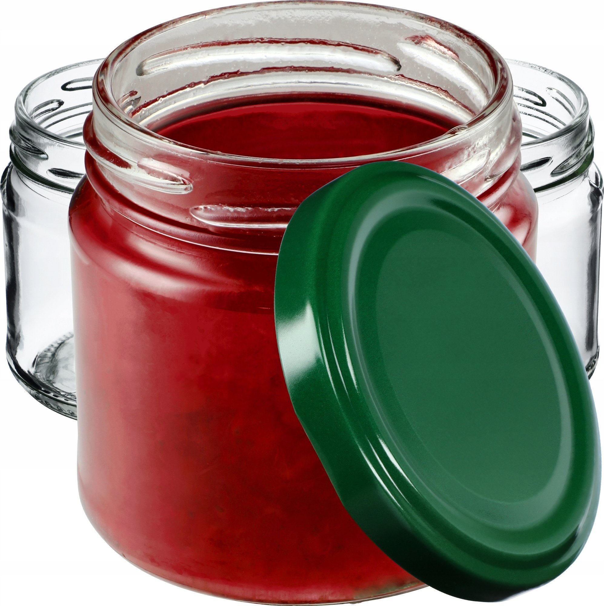 Kadax 100x Słoik 200ml + Zakrętka fi66 Na Przetwory Dżem