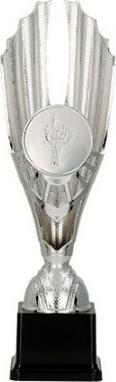 Victoria Sport Puchar plastikowy srebrny