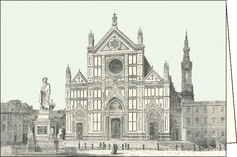 Rossi Karnet z kopertą ITW 009 Firenze Basilica S. Croce