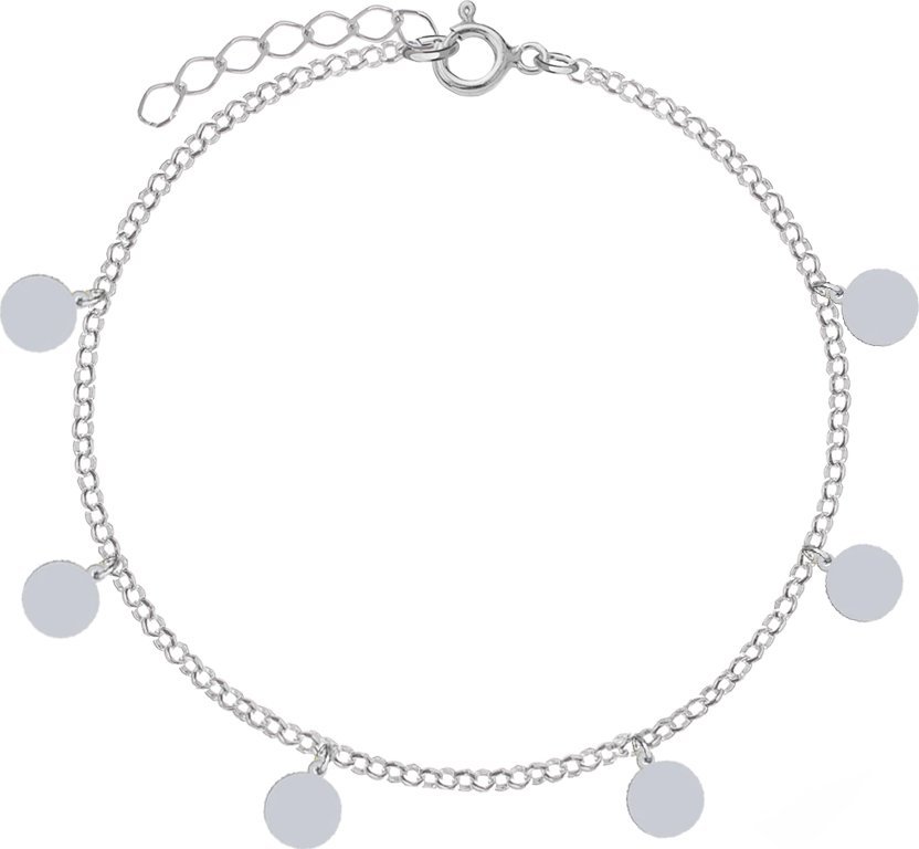 Radziszewska Jewellery Bransoletka Srebrna Choker z kółkami