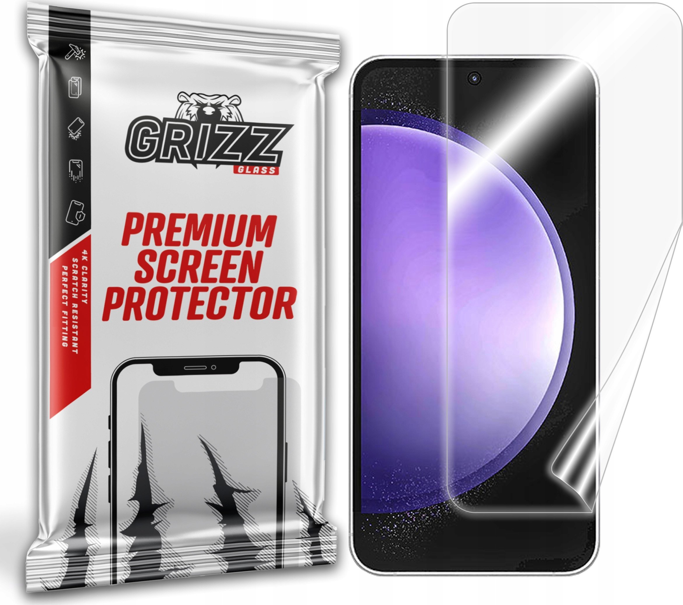 GrizzGlass Folia ceramiczna GrizzGlass CeramicFilm do Samsung Galaxy S23 FE
