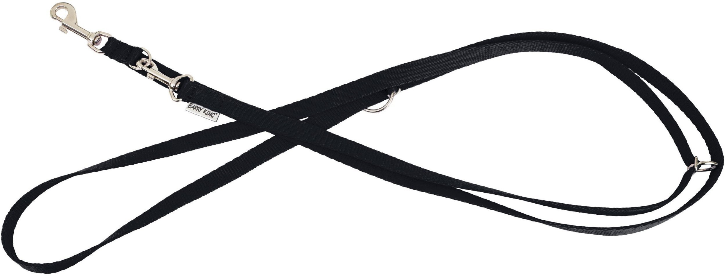 Classic smycz regulowana dla psa, czarna, XS, 10mm/2m