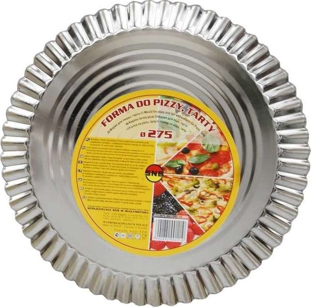 SNB Forma blacha do pieczenia do pizzy tarty 27 cm