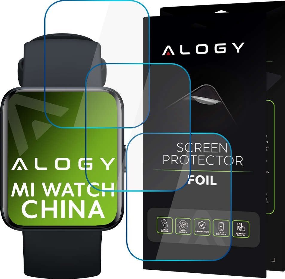 Alogy Alogy Folia hydrożelowa x3 Hydrogel do Xiaomi Mi Watch China uniwersalny