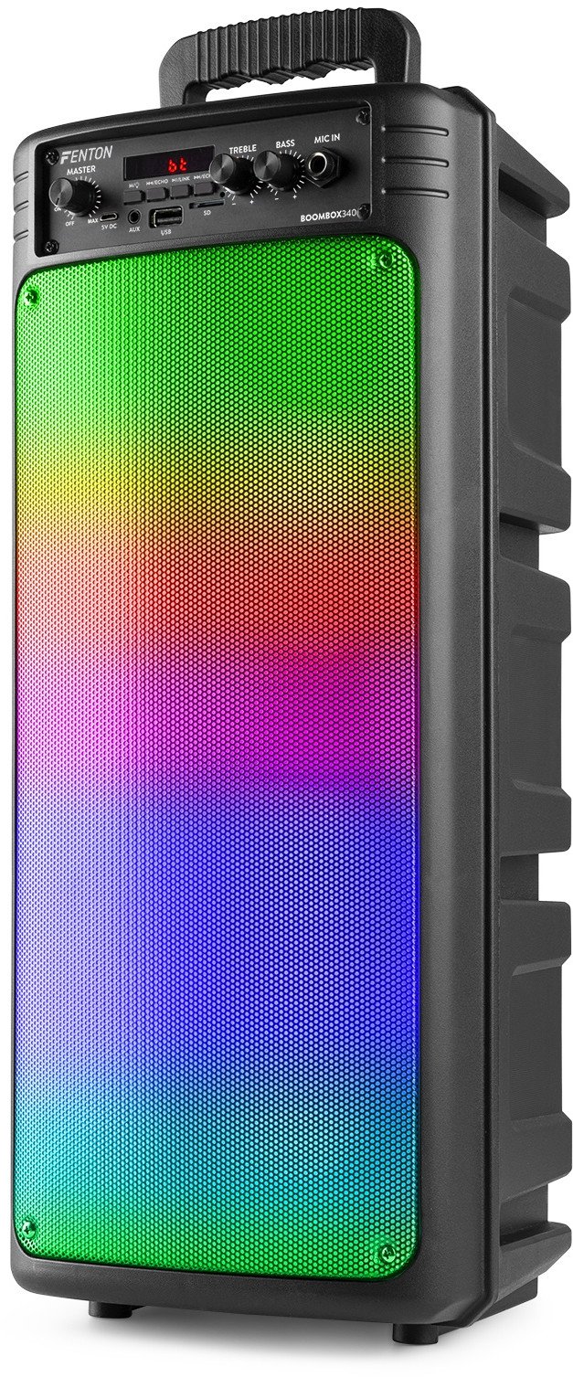 Boombox głośnik mobilny BT BoomBox340 LED mic Fenton one size