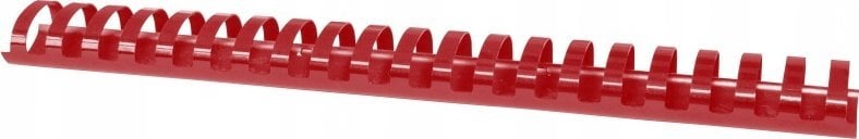 Office Products Grzbiety do bindowania OFFICE PRODUCTS, A4, 32mm (300 kartek), 50 szt., czerwone