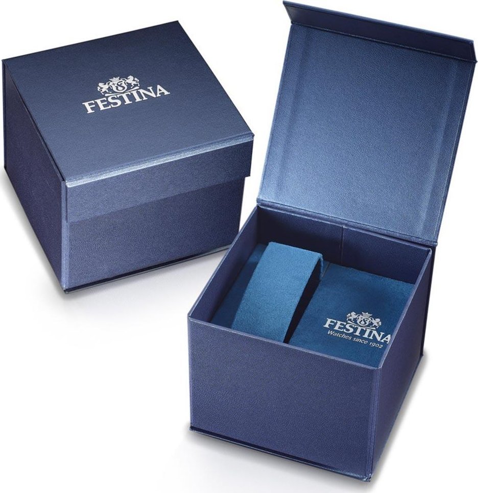 Zegarek Festina Zegarek damski Festina F20031-1 CYRKONIE srebrny