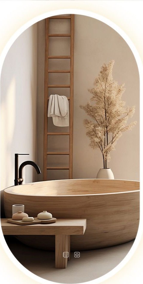 Lustro Tutumi LUSTRO ŚCIENNE LED EGJ 50x90 cm