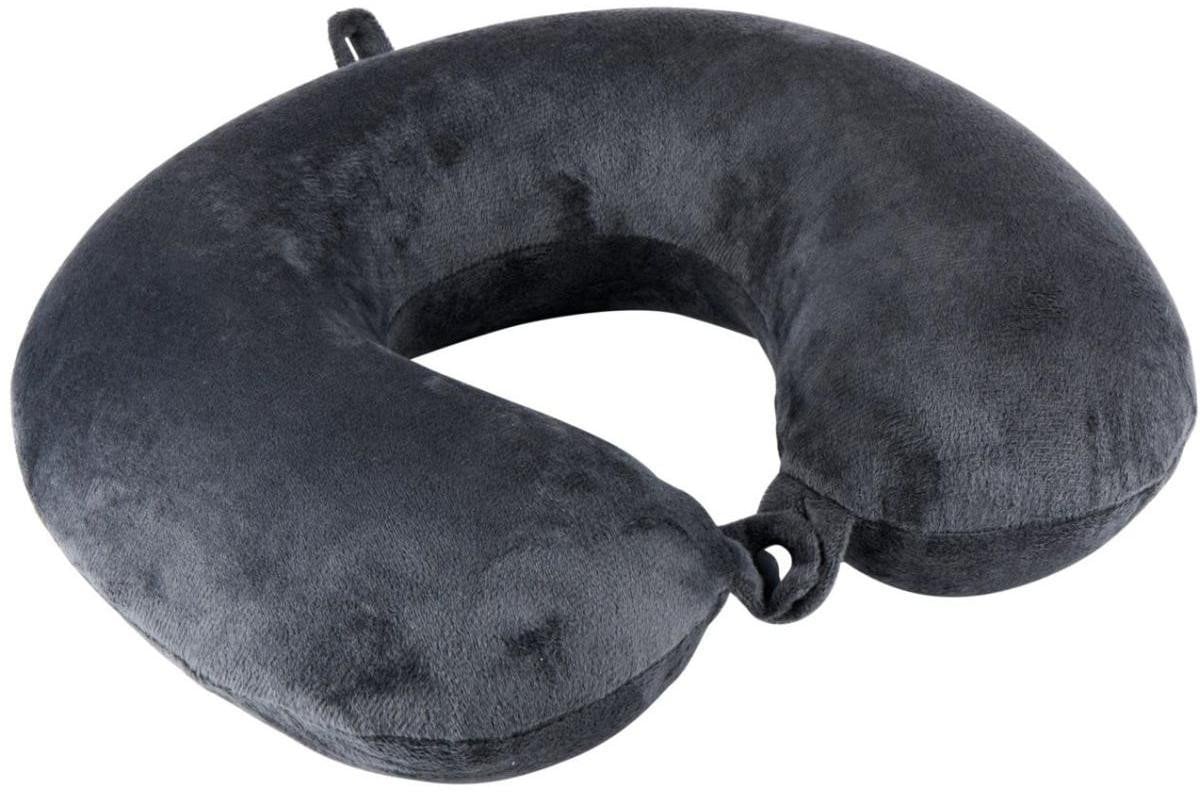 PODUSZKA PODRÓŻNA ZAGŁÓWEK PIANKOWA DUNLOP SZARY