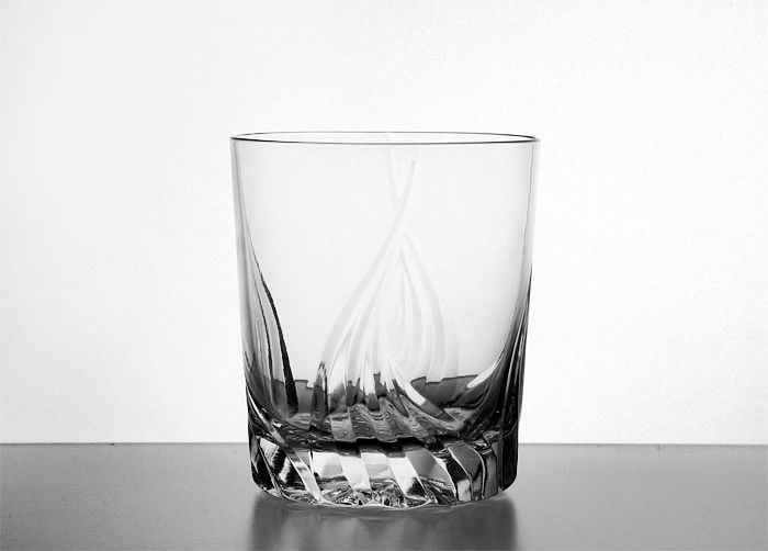 Zawiercie Huta Szkła Szklanka kryształowa Zawiercie 280ml